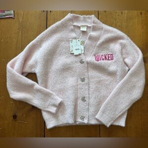NWT Wicked brand Cardigan soft pink size  S